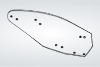 Basic mounted ploughs mouldboard Long Plastic Helicoidal H8 working the soil 